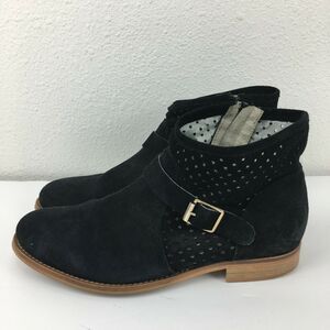 Antonio Parriego Womens Black Side Zipper Comfort Ankle Booties Size US 9.5